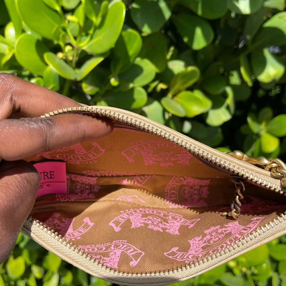 Y2k Juicy Couture Leather Shoulder Bag - Picture 9 of 10